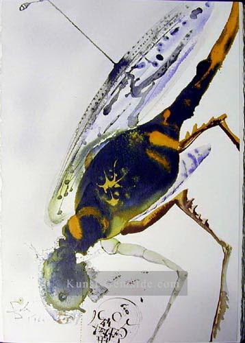 Locusta et Bruchus Surrealist Ölgemälde
